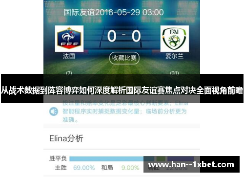 从战术数据到阵容博弈如何深度解析国际友谊赛焦点对决全面视角前瞻